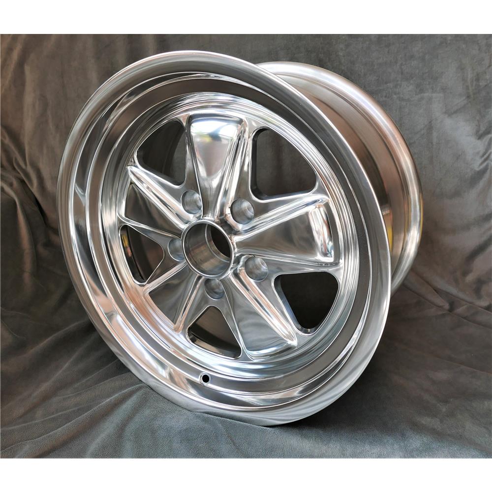 Porsche Fuchs Polished Style 17x9" Alloy Wheel (5x130 PCD) (ET+15)