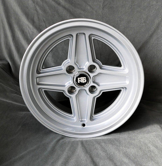 Maxilite Ford RS Ronal Style 15x7" 4x108 PCD ET+5 Silver Alloy Wheel