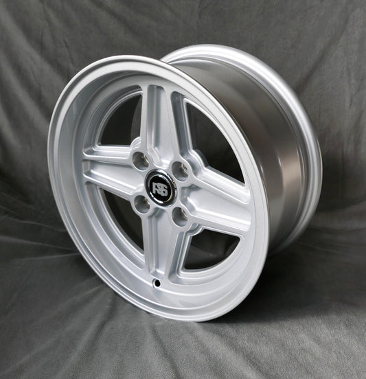 Maxilite Ford RS Ronal Style 15x7" 4x108 PCD ET+5 Silver Alloy Wheel