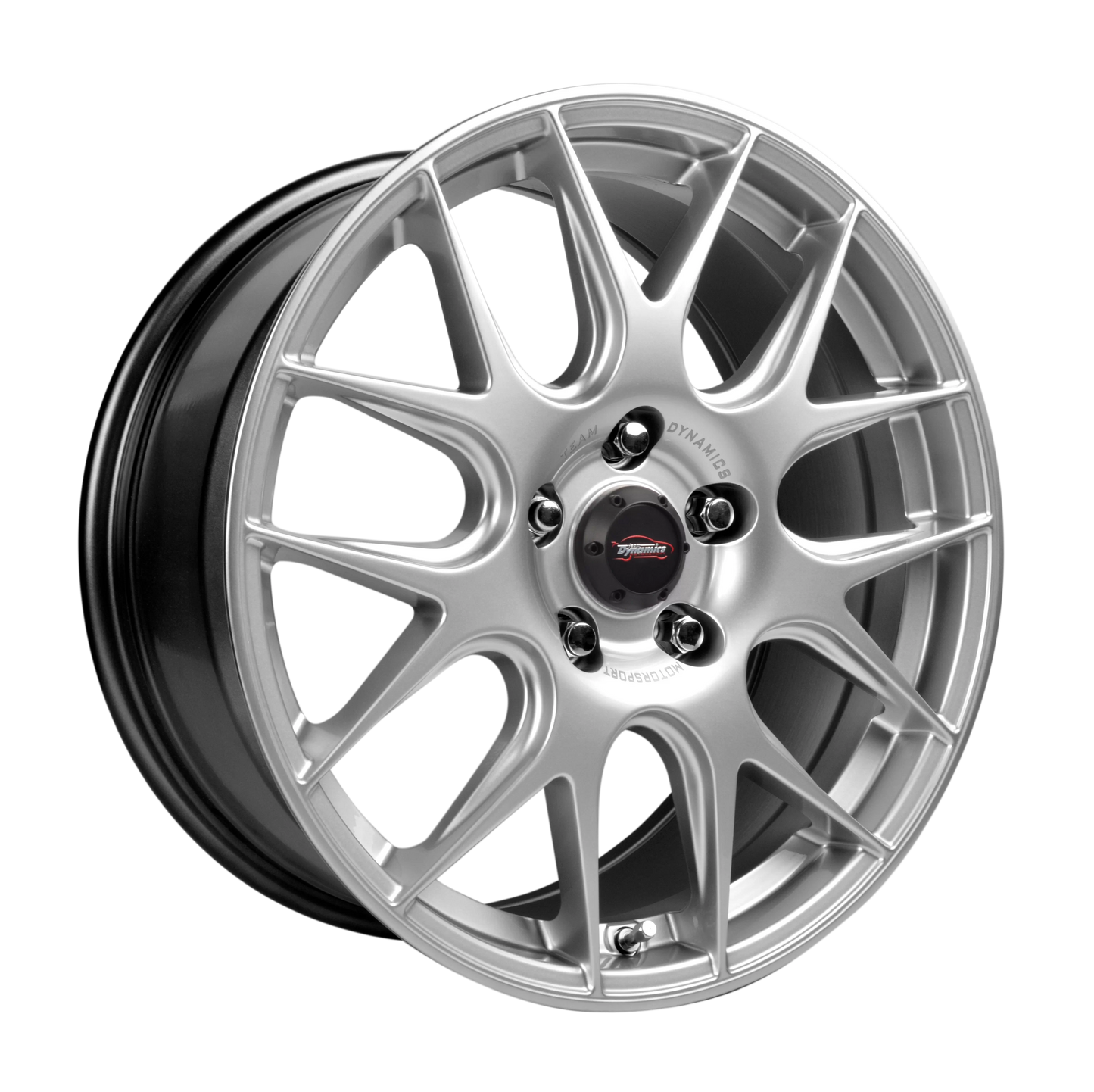 Team Dynamics Pro Y Spoke 18x8" 5x108 PCD ET+45 Silver Alloy Wheel