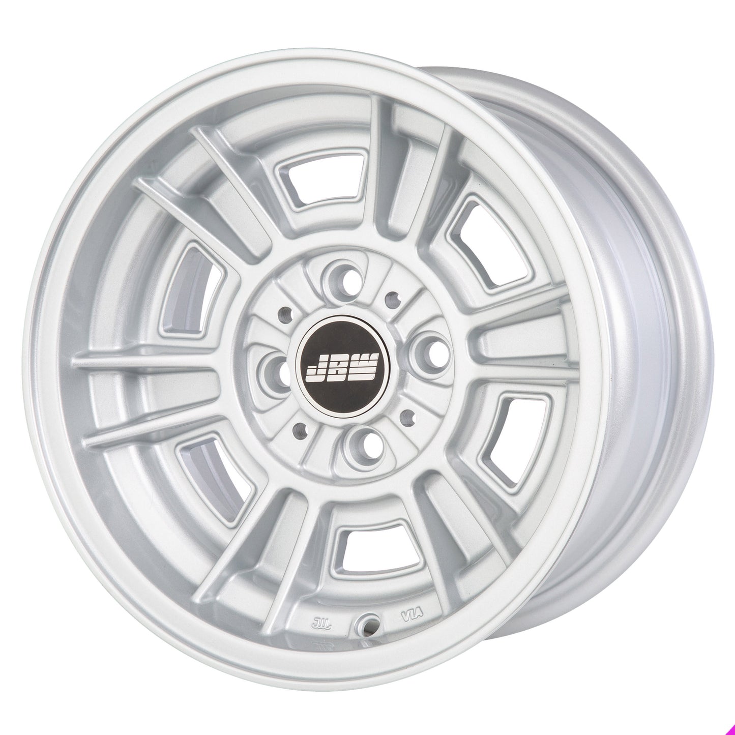 JBW Cromodora CD66 13x7" 4x98 PCD ET+10 Silver Alloy Wheel