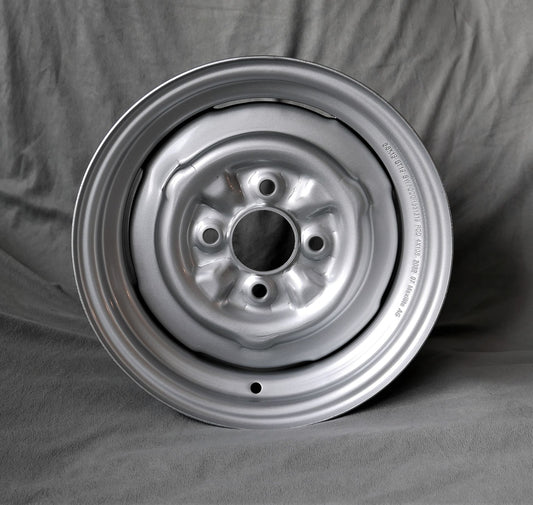 Ford Steel Wheel Style 13x5.5" in Silver (4x108 PCD) (ET+19)