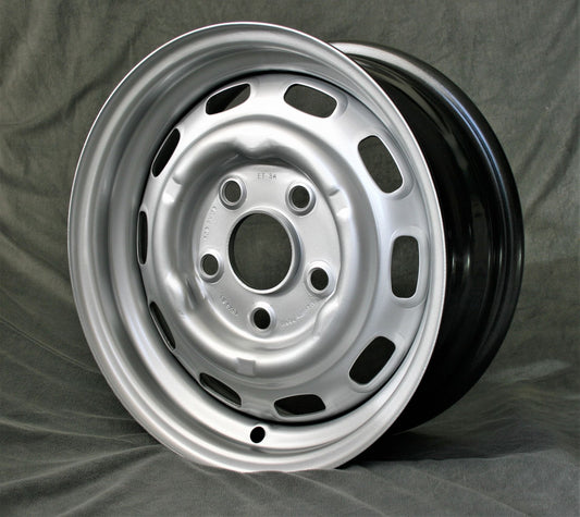 Maxilite OEM Steel 15x6" 5x130 PCD ET+36 Silver Porsche Wheel