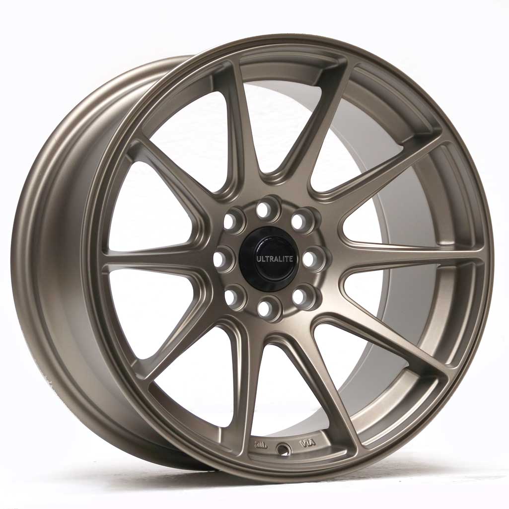 Ultralite UL11 16x8" 4x100 PCD+4x108 PCD ET+25 Matt Bronze Alloy Wheel