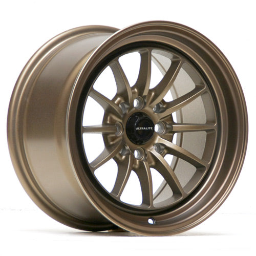 Ultralite UL12 15x8.25" 4x100 PCD+4x114.3 PCD ET+20 Matt Bronze Alloy Wheel