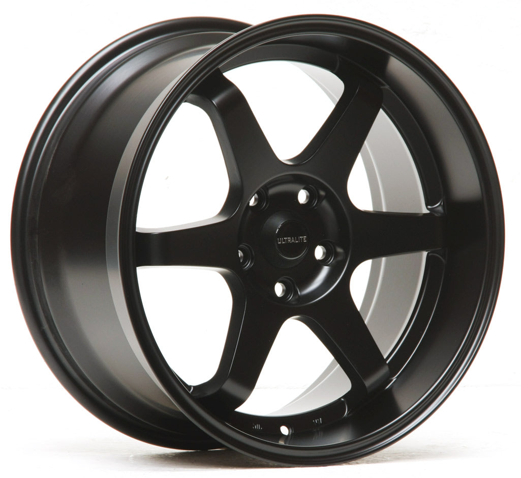 Ultralite UL37 18x9" 5x114.3 PCD ET+35 Matt Black Alloy Wheel