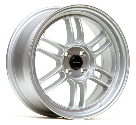 Ultralite F1 17x7.5" 4x108 PCD ET+42 Gloss Silver Alloy Wheel