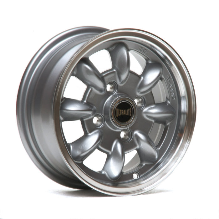 Ultralite Minilite 12x5" 4x101.6 PCD ET+30 Gun Metal Grey Alloy Wheel