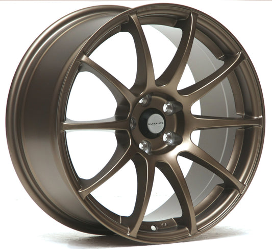 Ultralite ULR5 17x8" 5x100 PCD ET+35 Matt Bronze Alloy Wheel