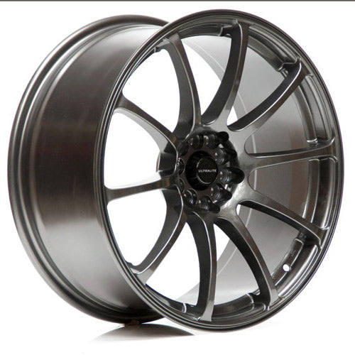 Ultralite ULR5 19x8.5" 5x100 PCD+5x114.3 PCD ET+30 Dark Gun Metallic Alloy Wheel