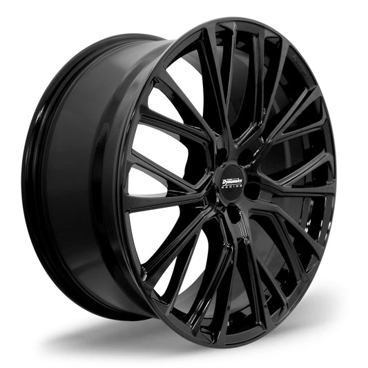Team Dynamics Volt 20x9" 5x120 PCD ET+40 VW Transporter Black Alloy Wheel