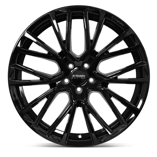 Team Dynamics Volt 20x9" 5x120 PCD ET+40 VW Transporter Black Alloy Wheel