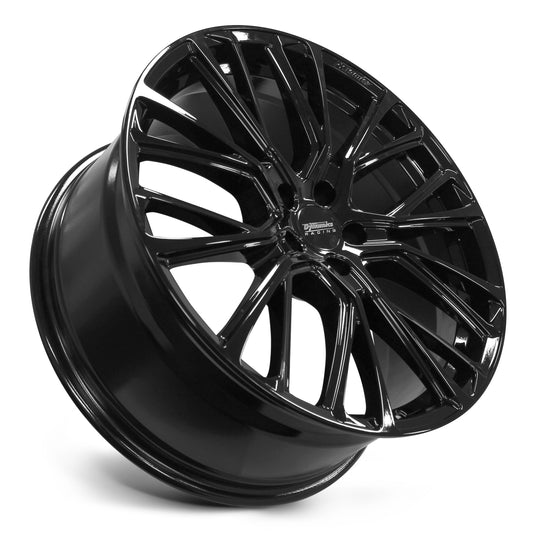 Team Dynamics Volt 20x9" 5x120 PCD ET+40 VW Transporter Black Alloy Wheel