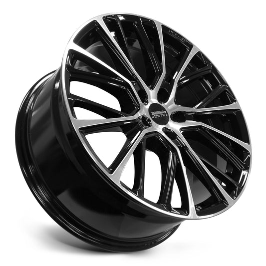 Team Dynamics Volt 20x9" 5x120 PCD ET+40 VW Transporter Black/DCUT Alloy Wheel