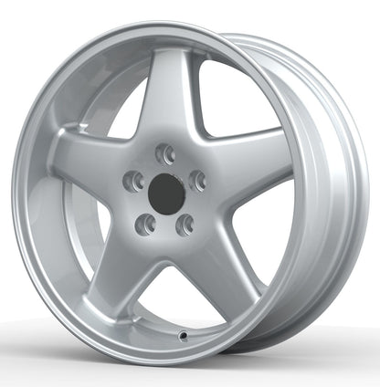 Maxilite Polaris Style 17x7" 5x108 PCD ET+20 Silver Alloy Wheel