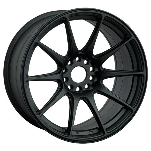 XXR 527 18x8.75" 5x114.3/5x100 PCD ET+20 Flat Matt Black Alloy Wheel