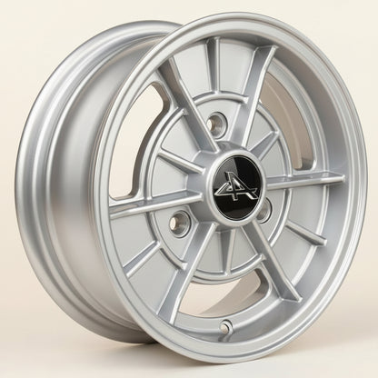 Maxilite A110 13x5” 3x150 PCD ET+24 Silver Alloy Wheel