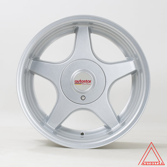Autostar A5 16x8.5" 4x100 PCD+4x108 PCD ET+20 Silver Alloy Wheel