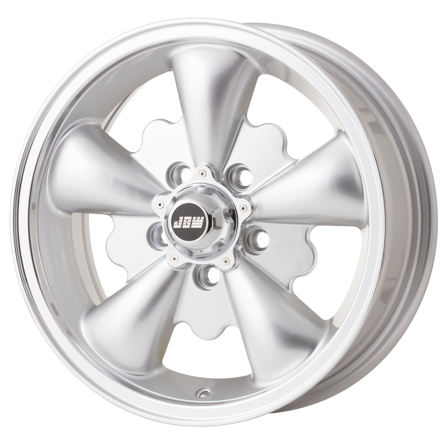 JBW AC5 EMPI Style 15x5.5" 5x112 PCD ET+20 Silver/D-Cut Alloy Wheel