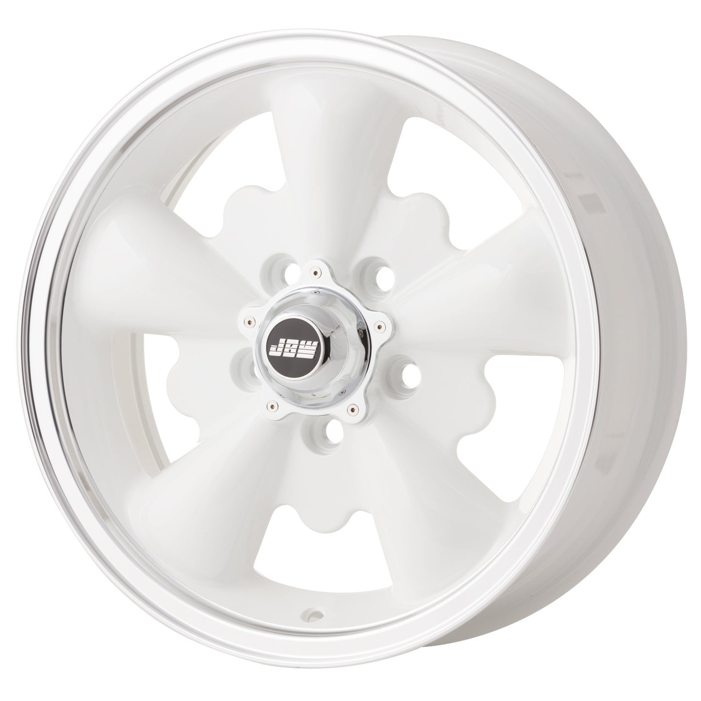 JBW AC5 EMPI Style 15x5.5" 5x112 PCD ET+20 White/D-Cut Alloy Wheel