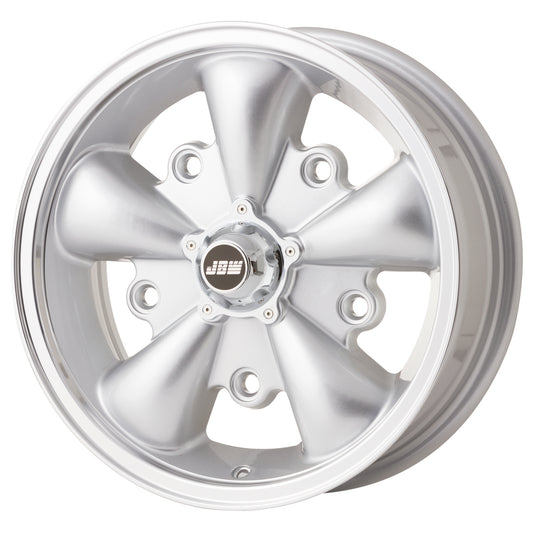 JBW AC5 EMPI Style 15x5.5" 5x205 PCD ET+20 Silver/D-Cut Alloy Wheel