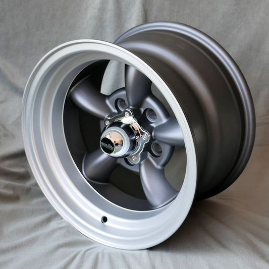 Maxilite Torque Thrust AR Style 15x9 5x114.3 PCD ET-12 Grey/D-Cut Alloy Wheel