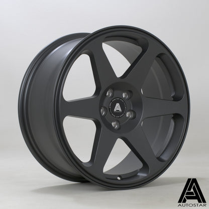 Autostar Chaser 17x8" 5x112 PCD ET+35 Matt Gunmetal Alloy Wheel