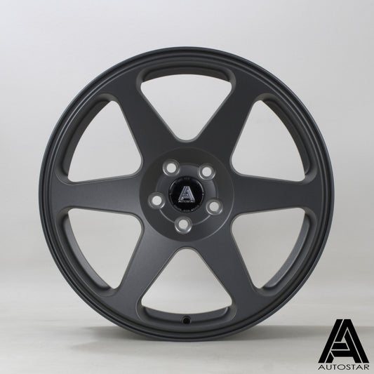 Autostar Chaser 17x8" 5x112 PCD ET+35 Matt Gunmetal Alloy Wheel