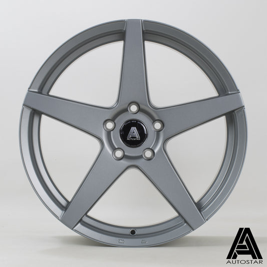 Autostar Chicane 19x8.5" 5x120 PCD ET+35 Matt Gunmetal Alloy Wheel