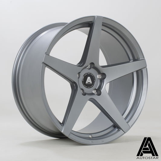 Autostar Chicane 19x9.5" 5x120 PCD ET+35 Matt Gunmetal Alloy Wheel