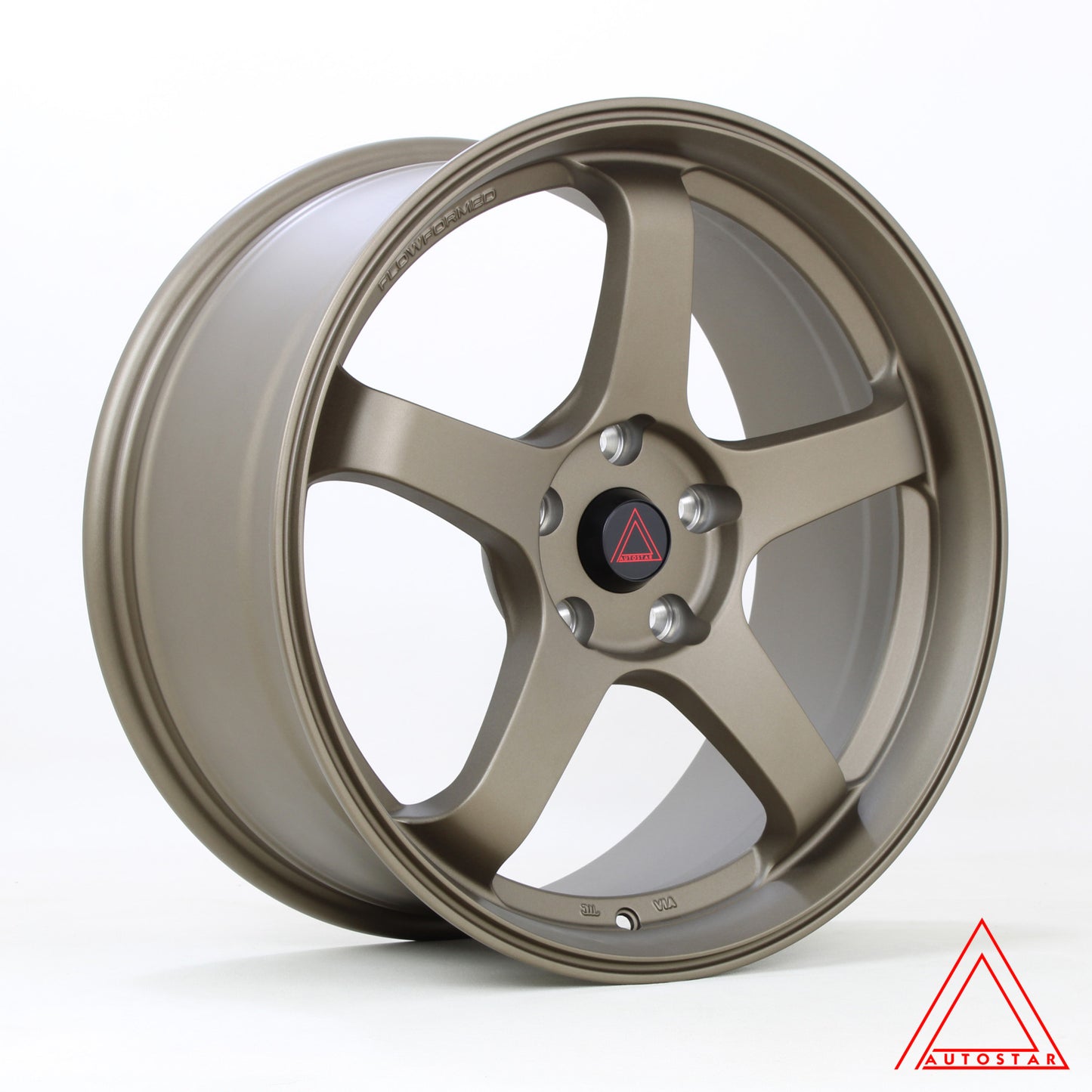 Autostar FF05 18x8.5" 5x114.3 PCD ET+35 Matt Bronze Alloy Wheel