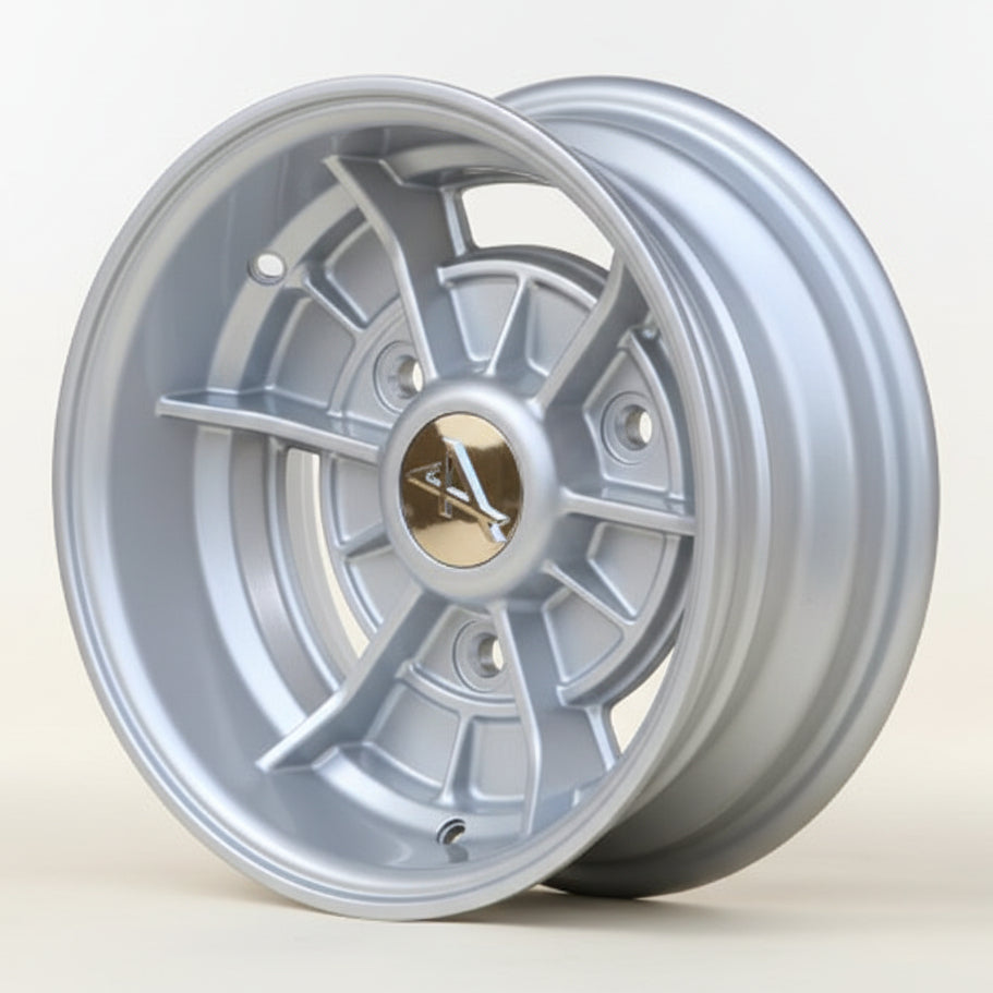 Maxilite A110 13x5” 3x150 PCD ET-28.5 Silver Alloy Wheel
