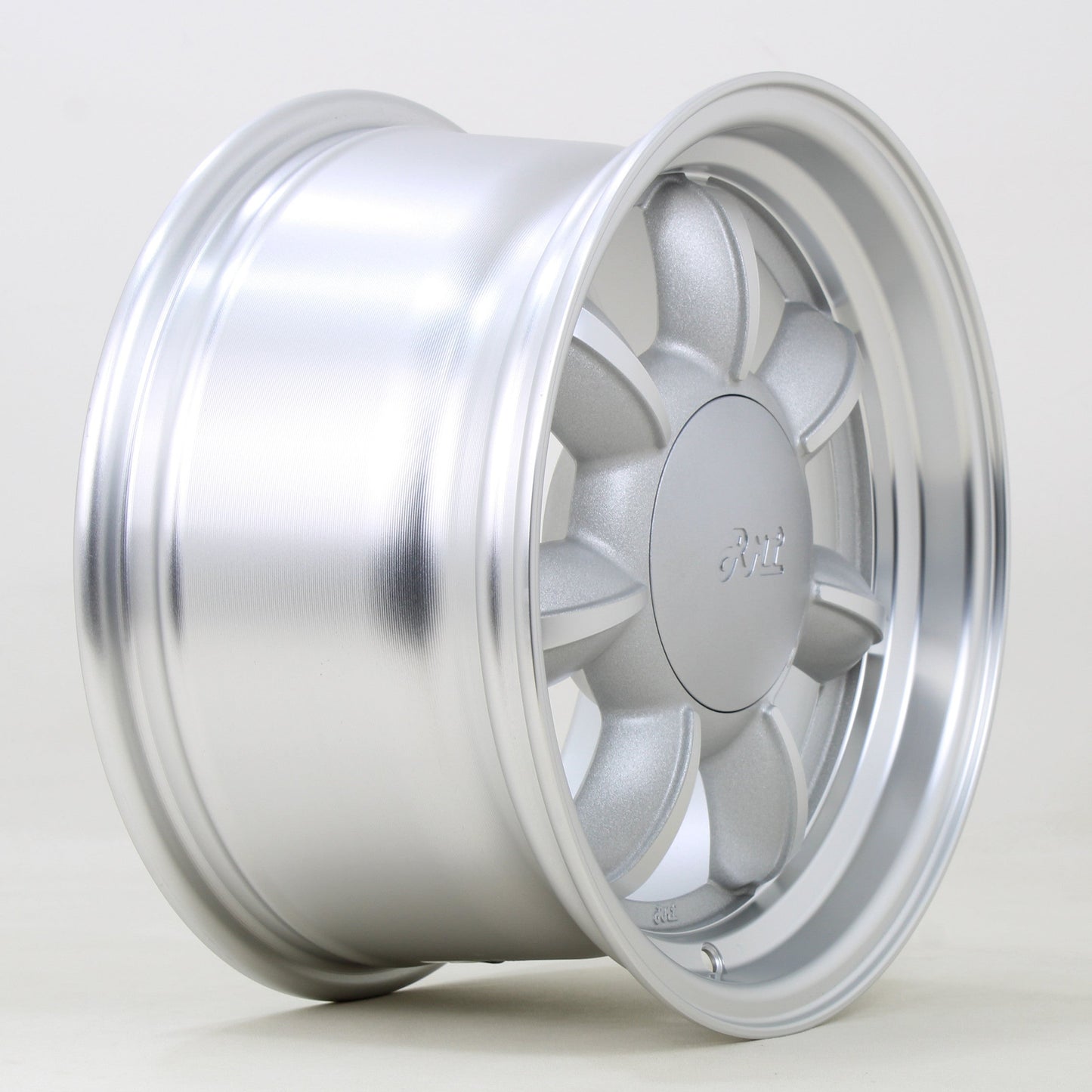 RML Daisy 15x8" 4x100 PCD ET+30 Silver/DCUT Alloy MX5 Wheel