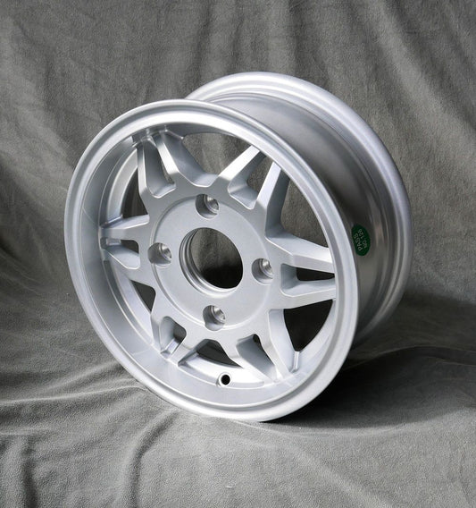Maxilite KN Jupiter 13x5.5" 4x130 PCD ET+23 Silver Alloy Wheel