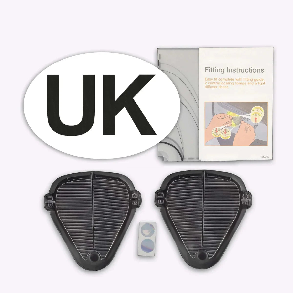 Netherlands Driving Kit - Essential Travel Safety Kit for UK Drivers in Europe