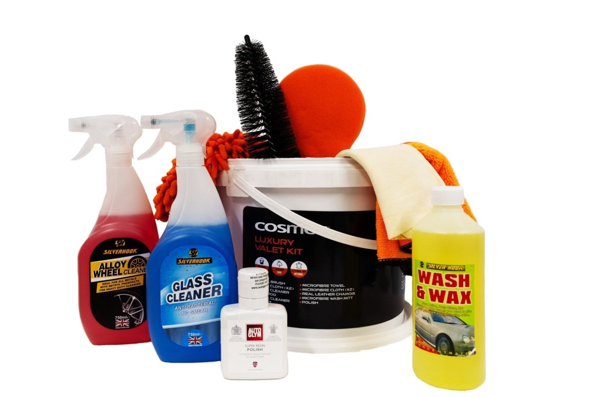 Ultimate Valet Bucket Kit: Complete Car Cleaning Essentials for a Showroom Shine